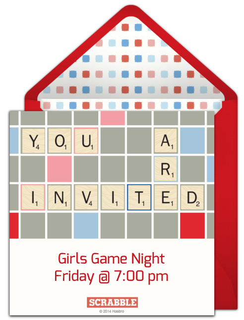 Free Game Night Online Invitation